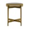 Armen Living Dua Gray Concrete End Table with Antique Brass LCDULACC - alternate 6